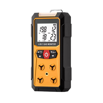 [CLEARANCE] SSndway SW-7500A 4 In 1 High-Quality Electrochemical Gas Sensor 1800mAh with 2 Alarm Types Toxic Level Meter