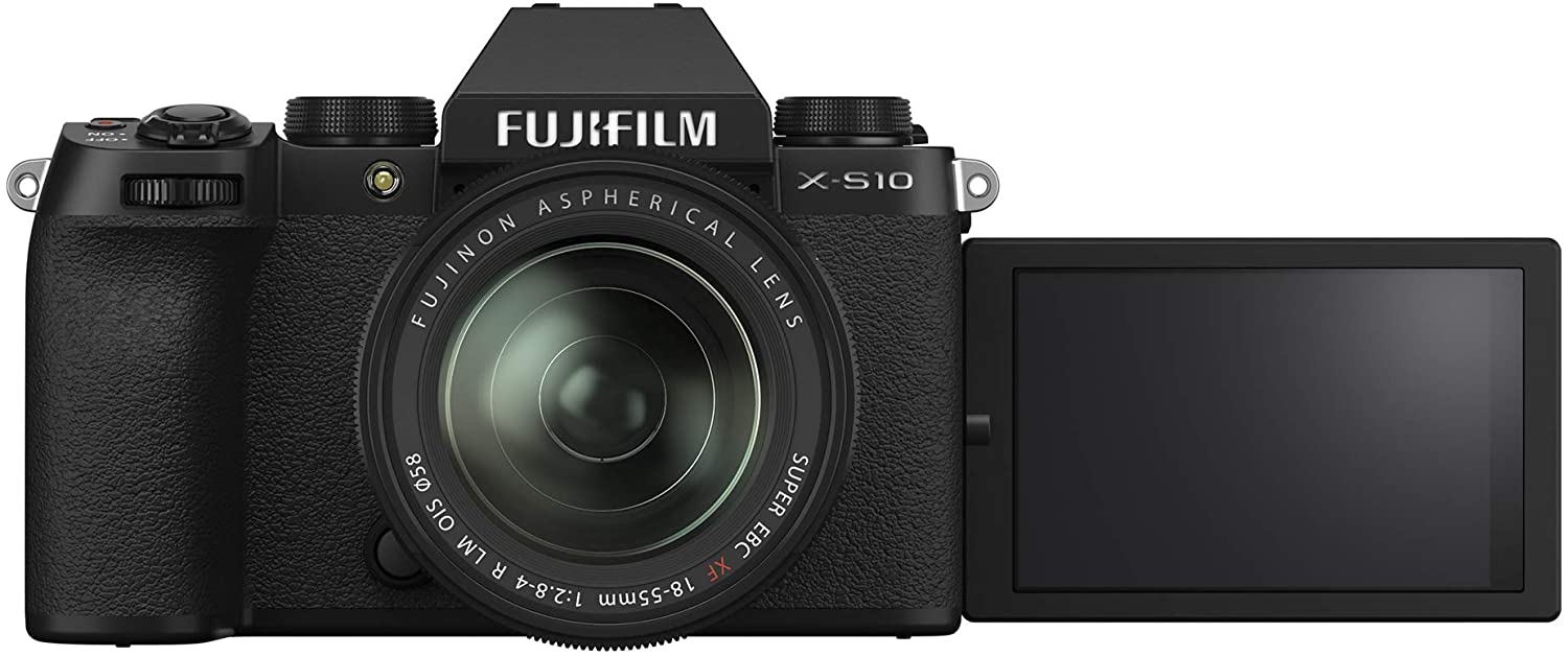 Fujifilm X-S10 Mirrorless Digital Camera XF18-55- Black