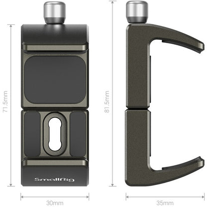 SmallRig 2790 Lightweight Universal Power Bank Holder for Camera Rig, Dark Olive