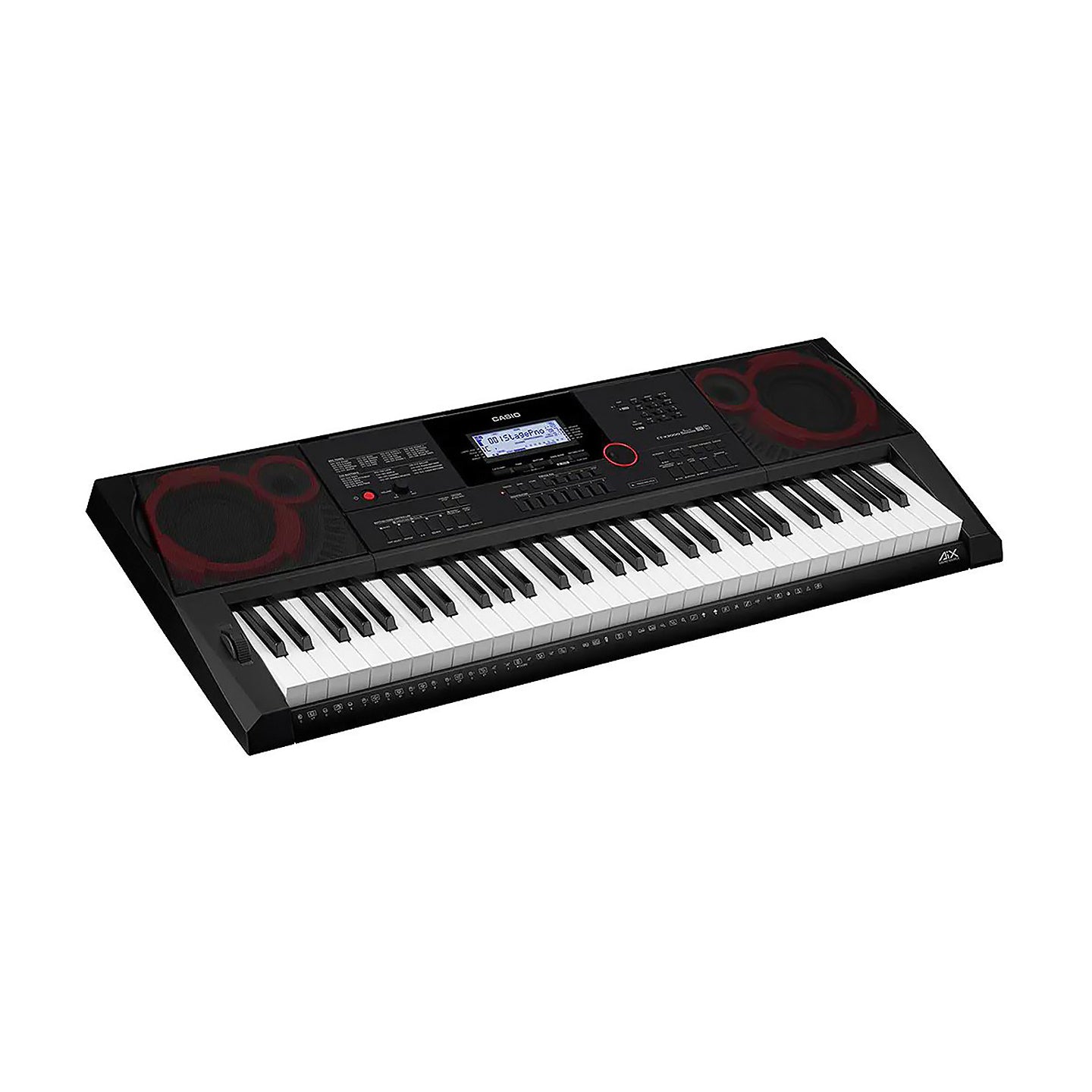 Casio keyboard deals with touch response