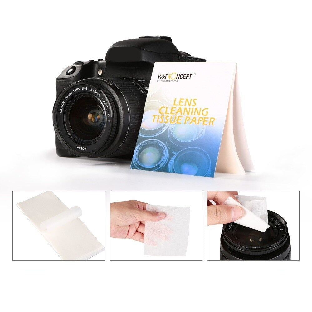 K&F Concept 3 in 1 Lens Dust Blower Cleaner + Cleaning Pen + Macrofiber Cleaning Cloth Cleaning Kit for DSLR Mirrorless Cameras