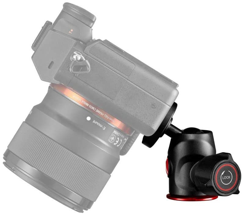 Manfrotto 492 MH492-BH Micro Ball Head for Small DSLR CSC, Compact Cameras, LED and Action Cameras