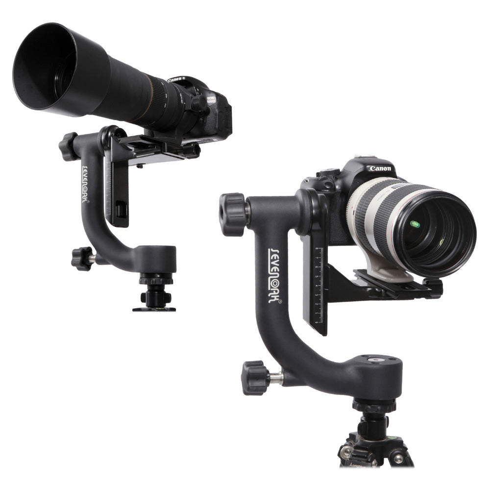 Sevenoak SK-GH01 Hard Gimbal Head with Quick Release for Canon Nikon Sony Pentax Olympus Sigma Gopro DSLR Camera Mini Camcorders