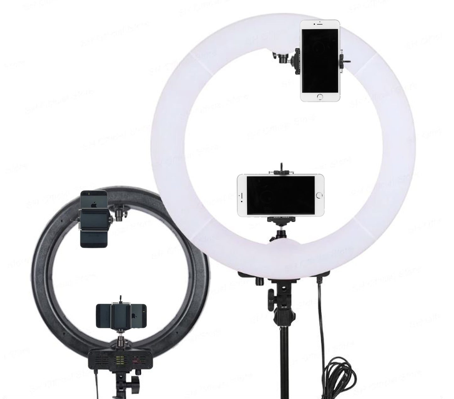 PXEL RL-20 LED 600 18 Inch Ring Light LED 600 Beads with Orange Diffuser