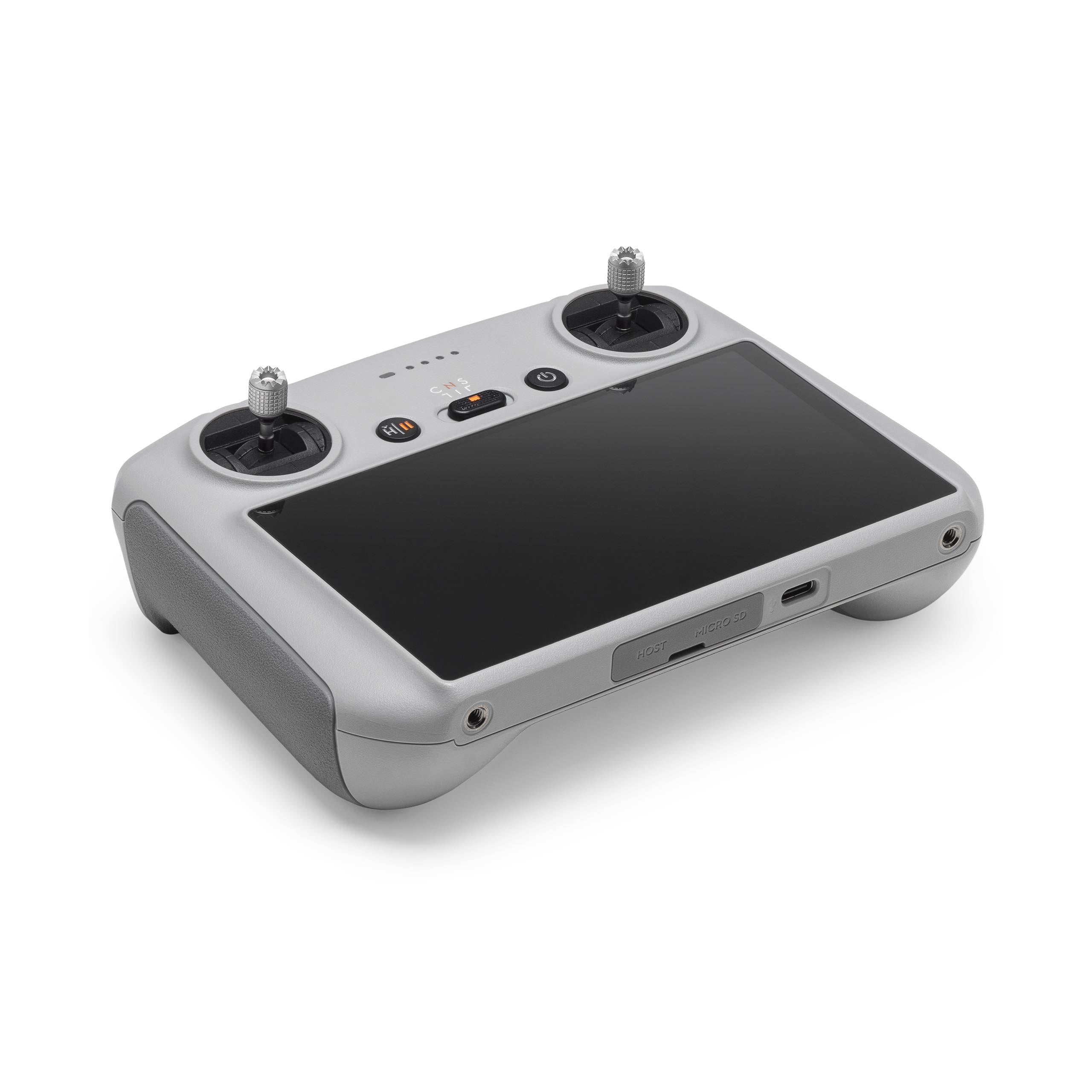 Drone controller with built deals in screen