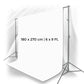 Pxel AA-ML1827W 180cm x 270cm Seamless Muslin Background Cloth Backdrop White