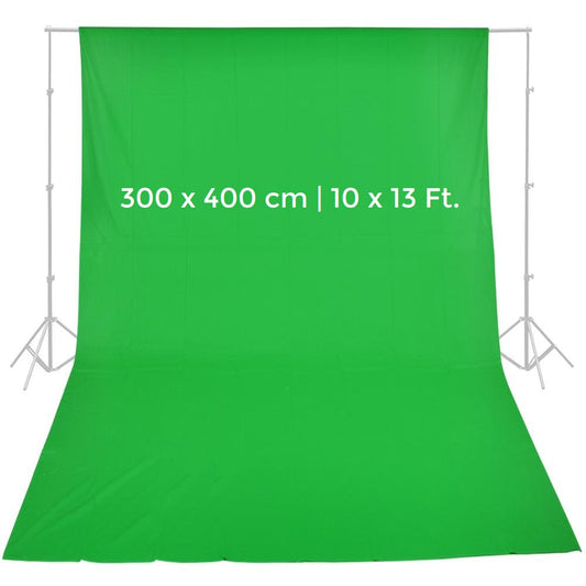 Pxel AA-ML3040G 300cm x 400cm ChromaKey Seamless Muslin Background Cloth Backdrop Green