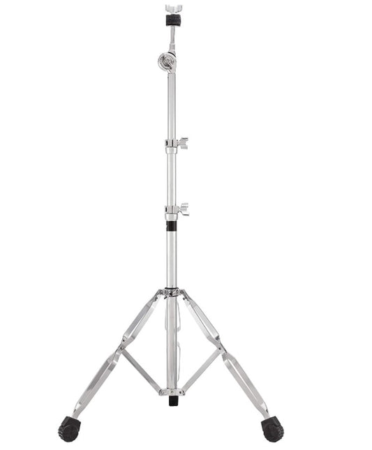 Gibraltar 5710 Medium Weight Straight Cymbal Stand Durable with Adjustable Height and Double-Braced Tripod and Round Rubber Feet