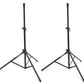 Samson LS50P Durable Speaker Stand (Pair) with Adjustable Height, Locking Latch and 3/8" Pole Adapters for Concerts and Recordings