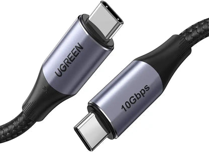 [CLEARANCE] UGREEN 100W PD USB-C 3.2 Gen 2 Data and Charging Cable with 5A Fast Charge 4K 60Hz Video and 10Gbps File Transfer Speed (1M) | 80150