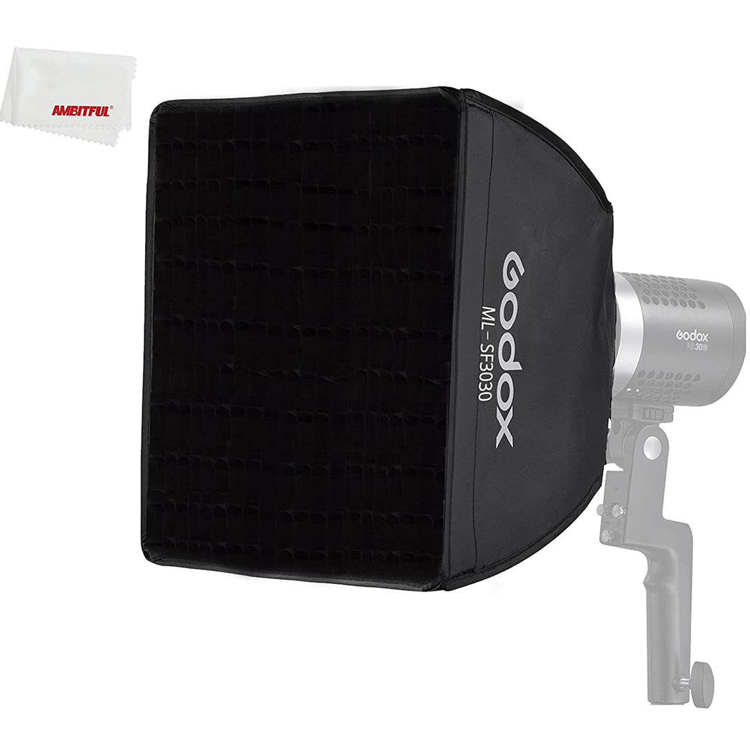 Godox ML-SF3030 Softbox for ML30 / ML30Bi LED Lights Studio Diffuser for Studio Photography Videography