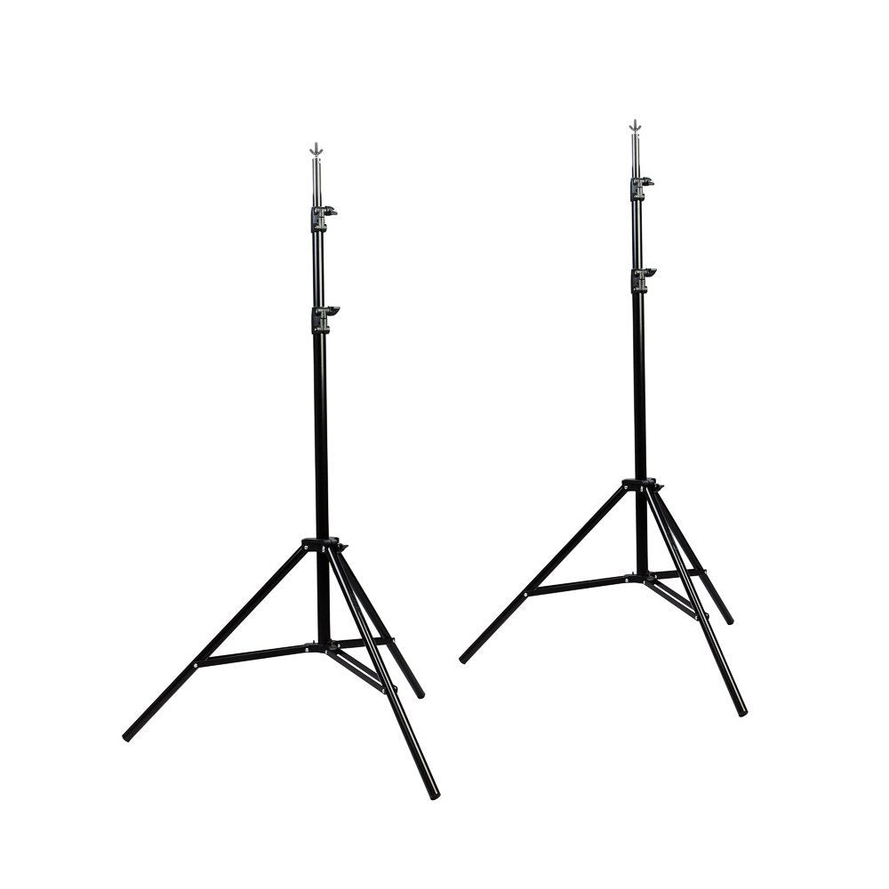 Pxel LS-BD2X2 Photo Video Studio 200cm x 200cm or 6ft. x 6ft Adjustable Muslin Background Backdrop Support System Stand