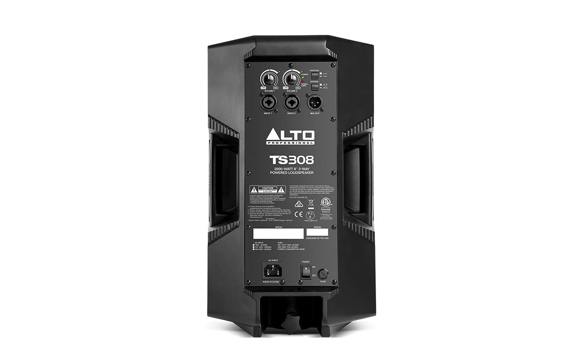 Alto Professional Truesonic TS308 8" 2-Way 2000W Powered Loudspeaker