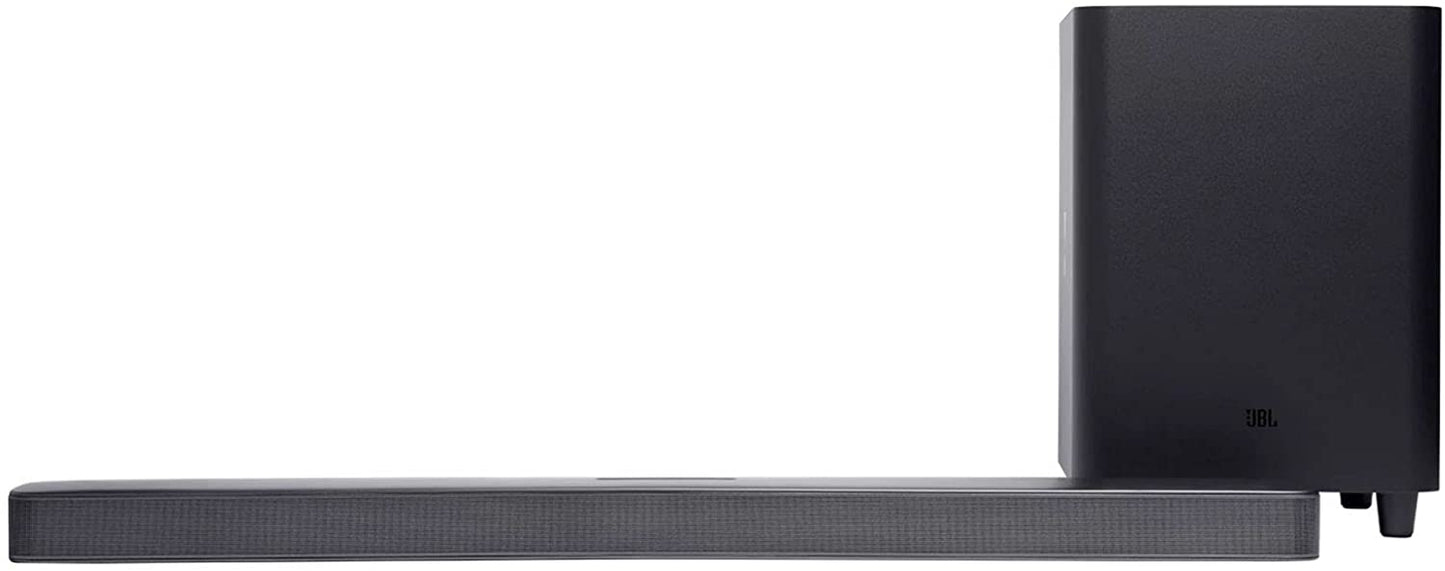 JBL Bar 5.1 Surround 550W 5.1 Channel Soundbar with Multibeam™ Technology and 10-inch Subwoofer