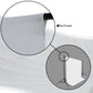 Pxel AA-ML3040W 300cm x 400cm Seamless Muslin Background Cloth Backdrop White
