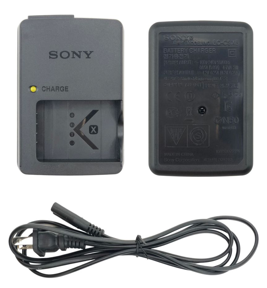 Pxel Sony BC-CSXB Battery Charger for Select Sony Cybershot Camera Batteries (NP-BX1) | Class-A, BC-CSXB Replacement