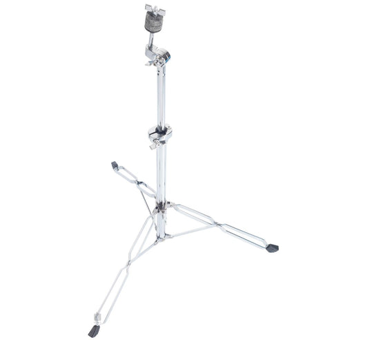 Gibraltar RK110 Rock Straight Cymbal Stand Double-Braced Tripod with up to 41" Height and Geared Cymbals Tilter for Drum Gigs