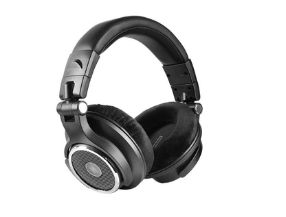 OneOdio Monitor 80 Open-Back Professional Monitoring Wired Headphones 40mm Driver with High Resolution Audio Features for Audio Enthusiasts and DJs, Music Producers (Black)