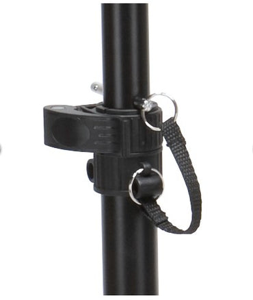 Samson LS50P Durable Speaker Stand (Pair) with Adjustable Height, Locking Latch and 3/8" Pole Adapters for Concerts and Recordings