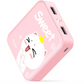Yoobao M4 10000mAh Cute Compact Portable Power bank with Flashlight, Dual Output USB (Pink)| YB-6024