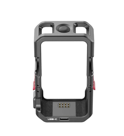 [CLEARANCE] Vijim by Ulanzi 2872 Aluminum Alloy C-Action2 Magnetic Frame Cage with Built-In Magnet and Metal Frame Heat Dissipation Fit for DJI Action 2 Camera