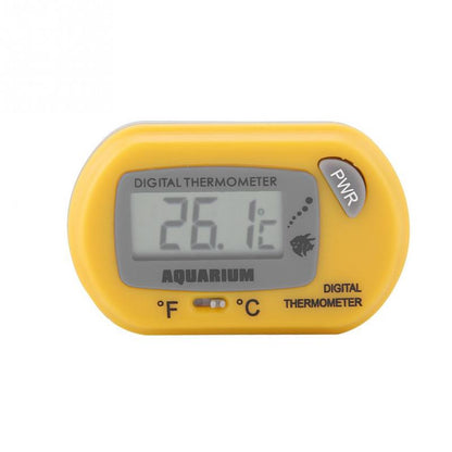 [CLEARANCE] Eagletech Digital LCD Thermometer Suitable for Aquarium (Yellow)