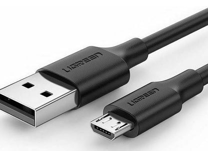 UGREEN USB 2.0 A to Micro USB Cable with Bold Copper Core and PVC Jacket for Smartphones, PC and Laptop (Available in 0.25M, 0.5M, 1M, 1.5M, 2M)