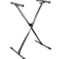 Hercules TravLite Keyboard Stand with 6 Position Settings Features KS118B