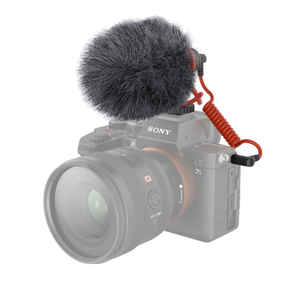 Simorr by SmallRig High Quality Wave S1 Lite Compact On-Camera Microphone for Smartphones, Camcorders and DSLR | Model - 3452