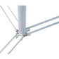 Phottix PX280W Air-Cushioned Light Stand 280cm / 110" Adjustable Extended Height and Aluminum and Powder Coated (White)