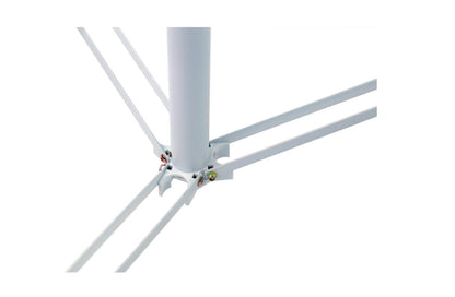 Phottix PX280W Air-Cushioned Light Stand 280cm / 110" Adjustable Extended Height and Aluminum and Powder Coated (White)