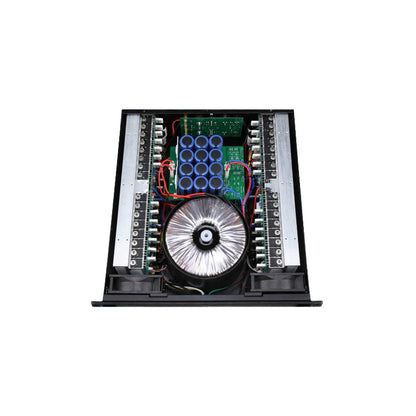 [CLEARANCE] KEVLER MC2 1500W Professional Power Amplifier with Balance XLR Input, LED Indicators, Stereo, Parallel and Bridge Mode Selection, Speakon and Binding Post Output and Dual Variable Speed Fans