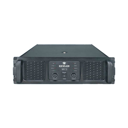 [CLEARANCE] KEVLER MC2 1500W Professional Power Amplifier with Balance XLR Input, LED Indicators, Stereo, Parallel and Bridge Mode Selection, Speakon and Binding Post Output and Dual Variable Speed Fans