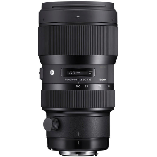 Sigma 50-100mm f/1.8 DC HSM Art Lens for Nikon F-mount DSLR Cameras