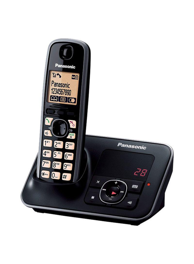 Panasonic KX-TG3721 Wireless Cordless Telephone with 2 Digit Message Counter, Power Back-up Operation, 100 Phonebook Stations, Mesh Speaker Hole, Digital Answering System, Power Failure Talk System