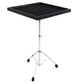 [CLEARANCE] Gibraltar 7615 Large Percussion Table and Stand with Adjustable Height, Durable Rugged Metal Tripod Base and Stout Double-Braced Legs with Rubber Feet