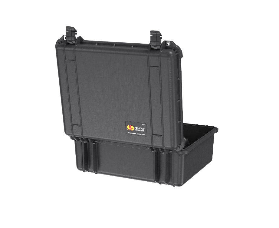 Pelican 1550 Protector Case Watertight Crushproof Dustproof Hard Casing with Automatic Purge Valve, IP67 Rating (No Foam / With Foam) (Black)