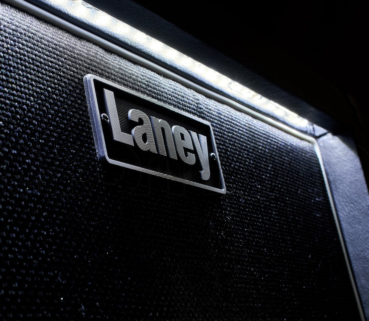 Laney LFR-112 200-Watt Active Guitar Amplifier Speaker Cabinet with Switchable Front Illumination & Full Range Flat Response for Electric Guitars