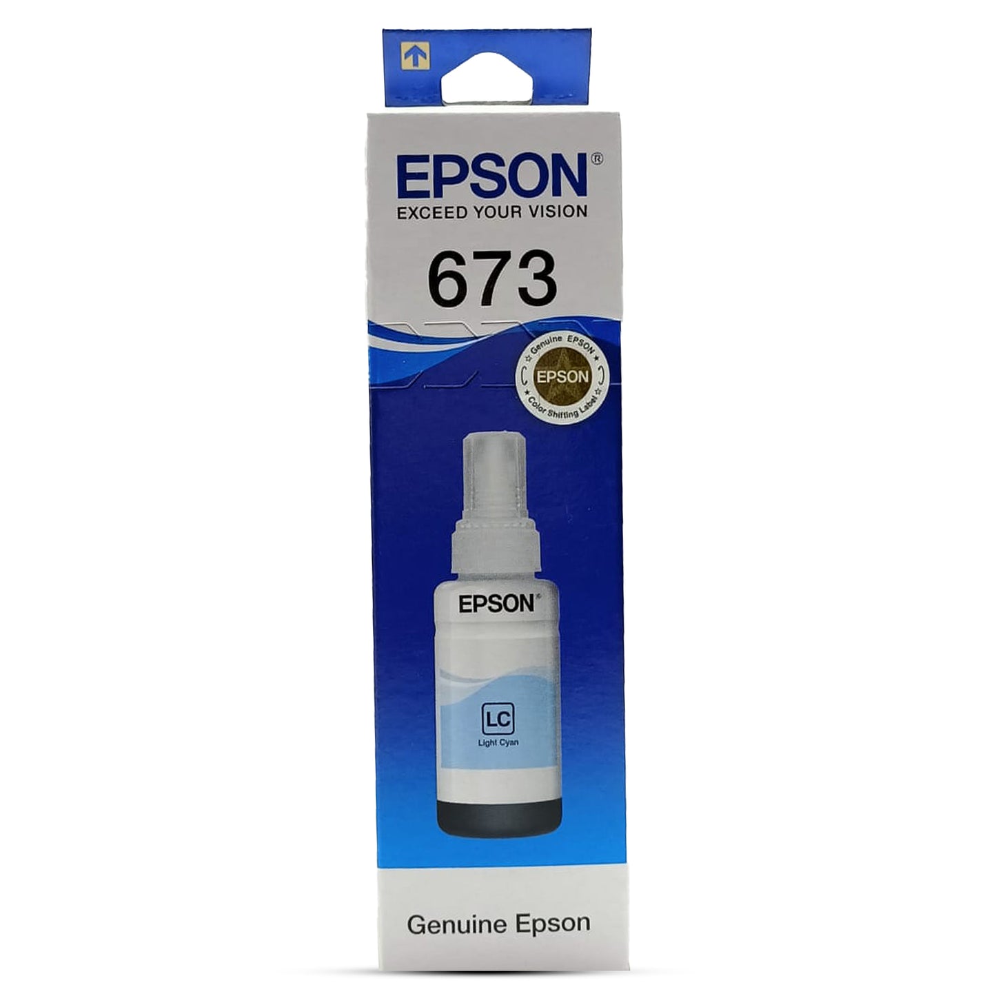 Epson 673 Ink Refill Bottle (70mL) for Printer EcoTank L800 / L805 / L810 / L1800 (Black, Cyan, Magenta, Yellow, Light Cyan, Light Magenta)