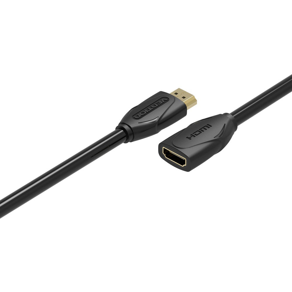 Vention HDMI 2.0 Extension Cable PVC (Male to Female) 4KHD 60Hz Video Cable with Aluminum Alloy Shell, Audio and Video Sync (Different Lengths Available) (VAA-B06)