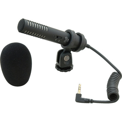 Audio-Technica PRO 24-CM PRO24CM Stereo Condenser Shotgun Microphone For DSLR Mirrorless Camera for Vlog Youtube Video Streaming Content