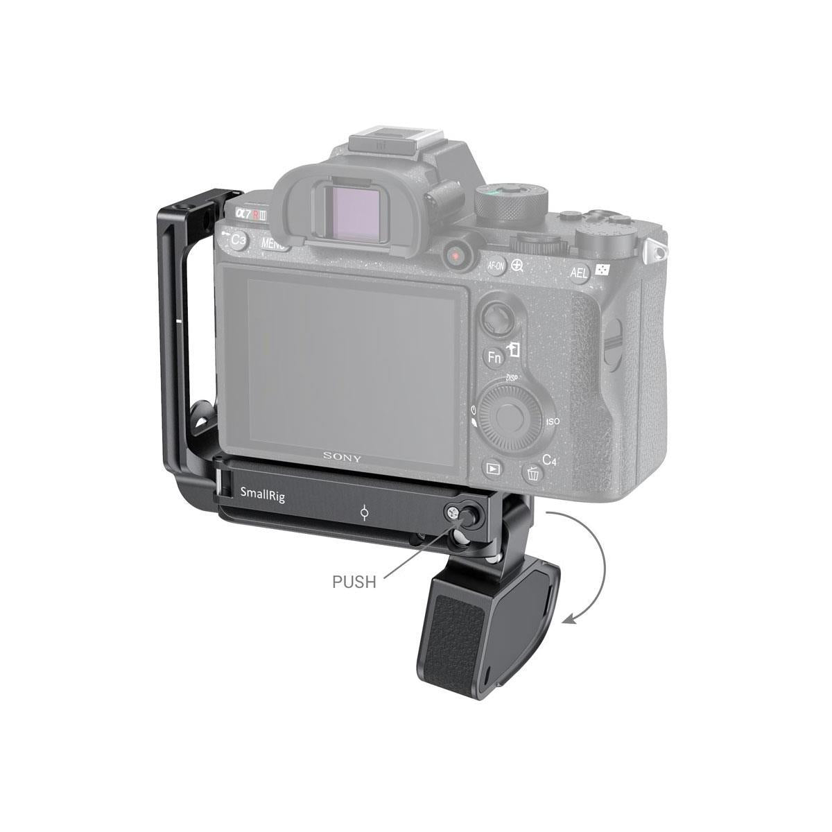 SmallRig Half Cage with Arca-Type L-Bracket for Sony a7 III and a7R III- Model CCS2236