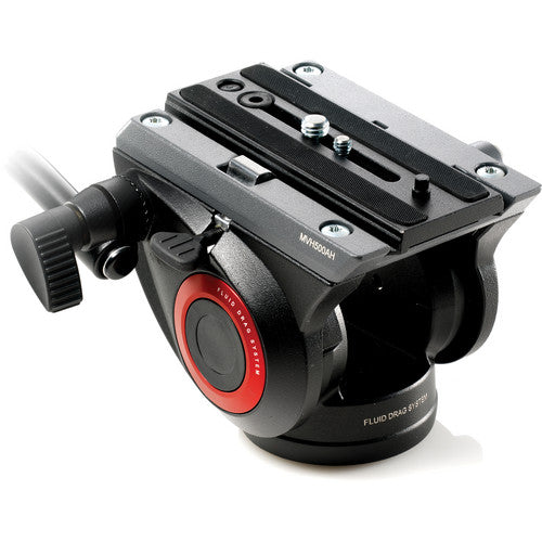 Manfrotto MVH500AH Aluminum Alloy Fluid Video Head with Flat Base for HDSLR Cameras