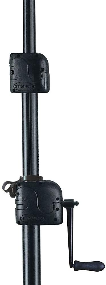 Hercules SS710B Gear Up Speaker Stand with Quick-N-EZ Adapter Pole Top