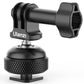 Ulanzi 2123 GP-6 Action Camera Cold Shoe Mount Adapter with 360 Degree Rotation Ball Head