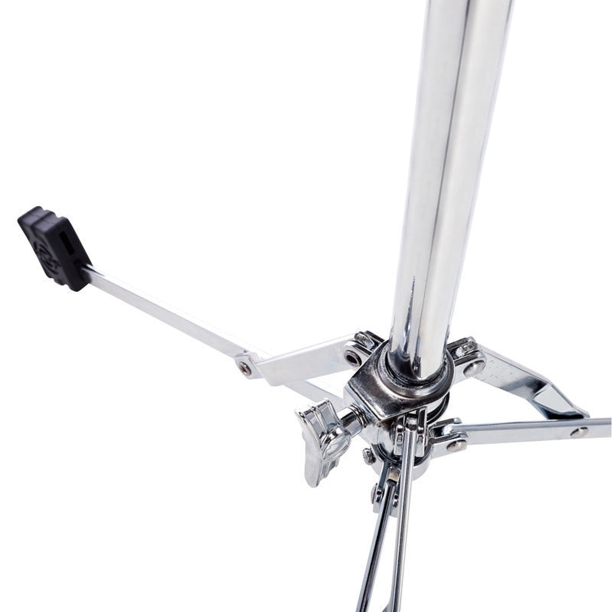Ludwig LAC35BCS Atlas Classic Straight Cymbal Boom Stand with Dual-Axis Rotation, Tube Joint Clamps, Single Braced Legs