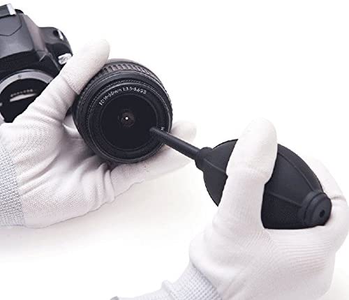 VSGO DKL-6 Camera Cleaning Kit Essential Package for DSLR Cameras APS-C Sensor Cleaning Swab, Lens Cleaning Pen, Wet Wipes, Lens Cleaning Paper, Microfiber Cloth, Air Blower