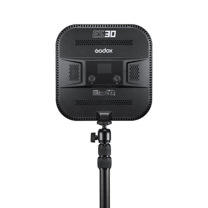 [CLEARANCE] Godox ES30 E-Sport LED Light Panel Kit with Desktop Mount Stand, Bluetooth, 2800-6500K Color Temperature for Livestream, Photography and Video