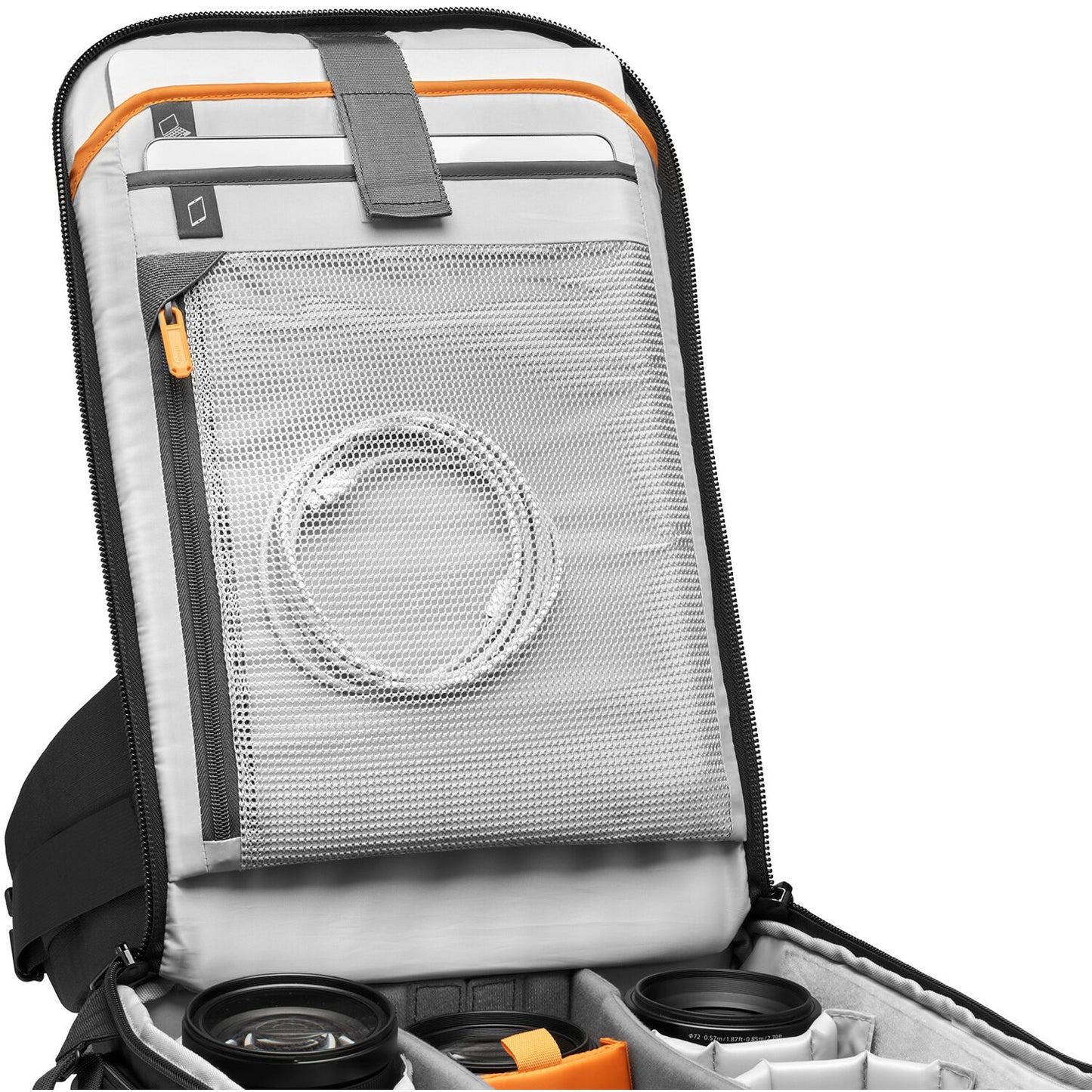 Lowepro Flipside BP 400 AW III Black Camera Backpack Bag Water Resistant with Adjustable Dividers for DSLR Cameras Lens