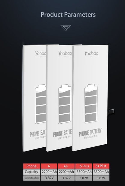 [CLEARANCE] Yoobao 2200mAh iPhone 6 Advanced Battery Replacement